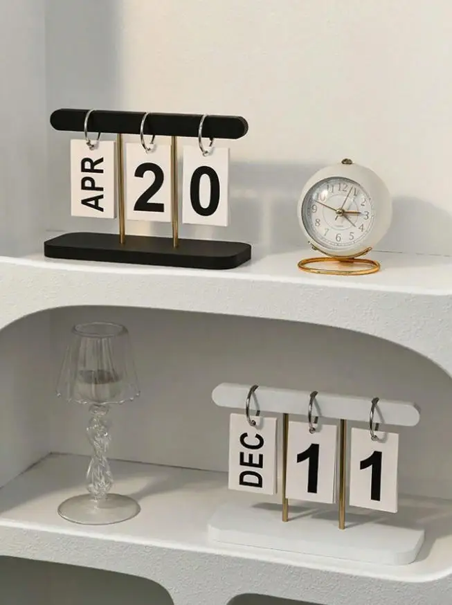 1pc Nordic Minimalist Creative Flip Calendar Desk Decorations, Decorative Desk Calendar, Durable Plastic Material, Home Decor Fo
1pc Nordic Minimalist Creative Flip Calendar Desk Decorations, Decorative Desk Calendar, Durable Plastic Material, Home Decor Fo