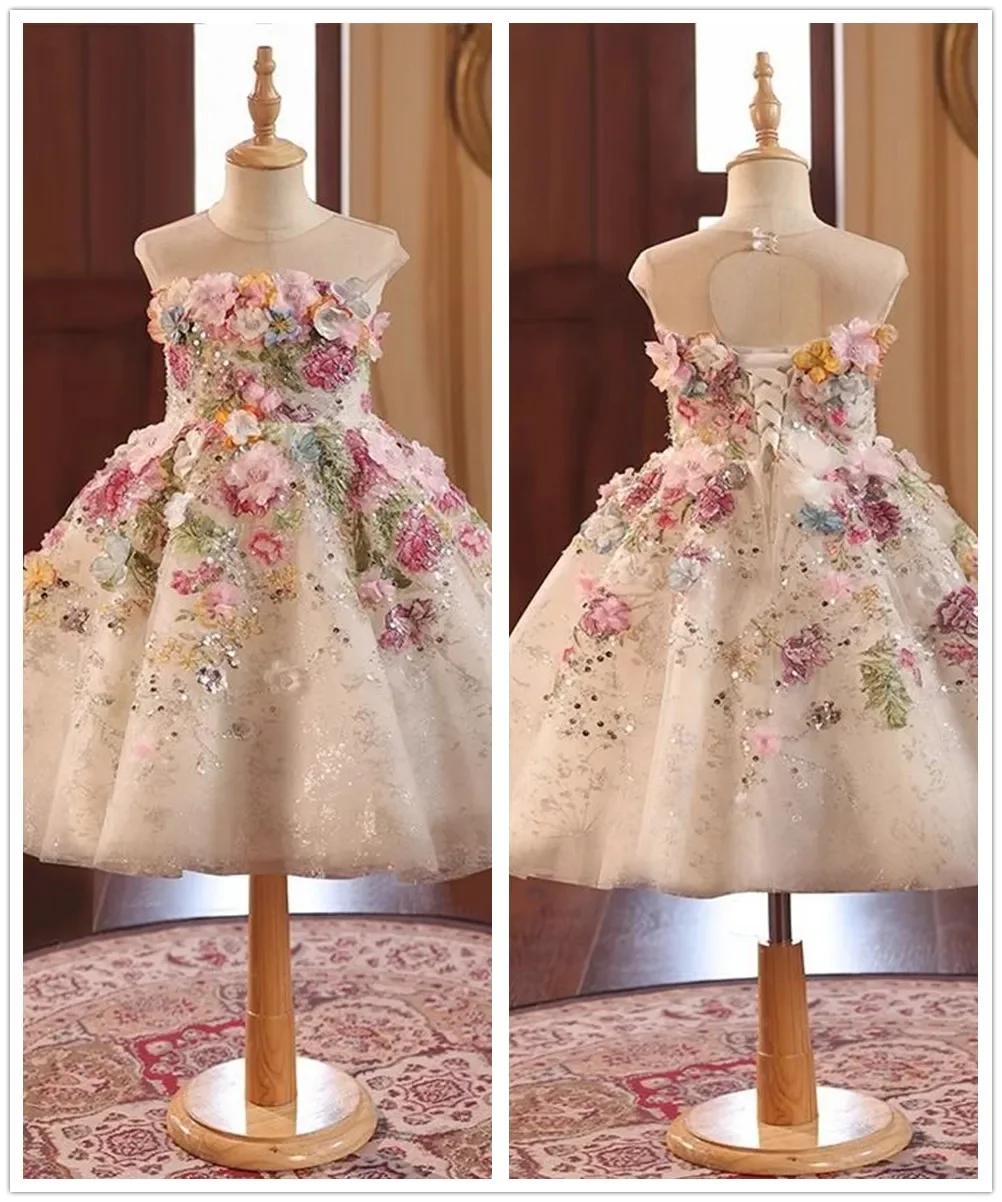 Flower Girl Dresses New Floral Flower Girl Dress Lace Flowers Sleeveless Princess Toddler Kids Wedding 1st Birthday Pageant Part
Flower Girl Dresses New Floral Flower Girl Dress Lace Flowers Sleeveless Princess Toddler Kids Wedding 1st Birthday Pageant Part