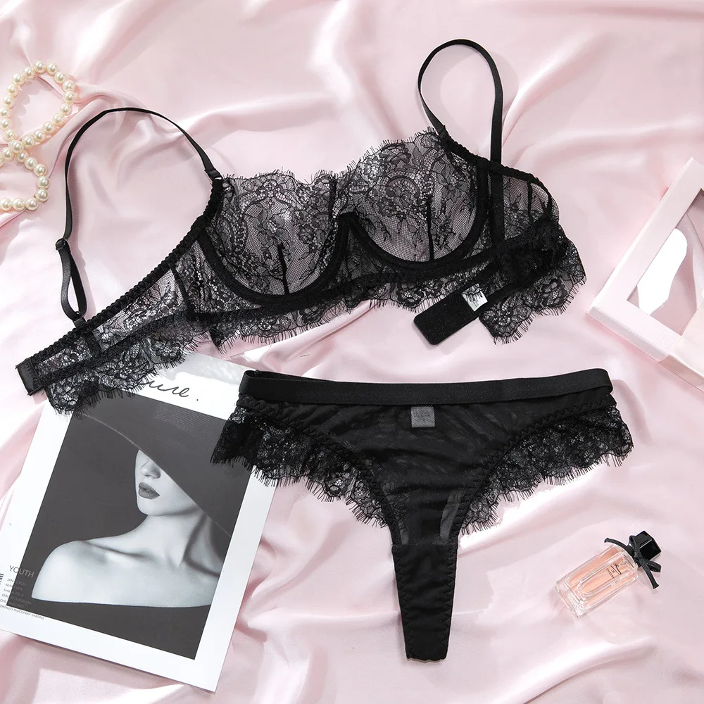 Women Sexy Erotic Bra Set Lace Thin Lingerie Thong Micro Bikini Underwear Ladies Party Club Sexy Costumes
Women Sexy Erotic Bra Set Lace Thin Lingerie Thong Micro Bikini Underwear Ladies Party Club Sexy Costumes