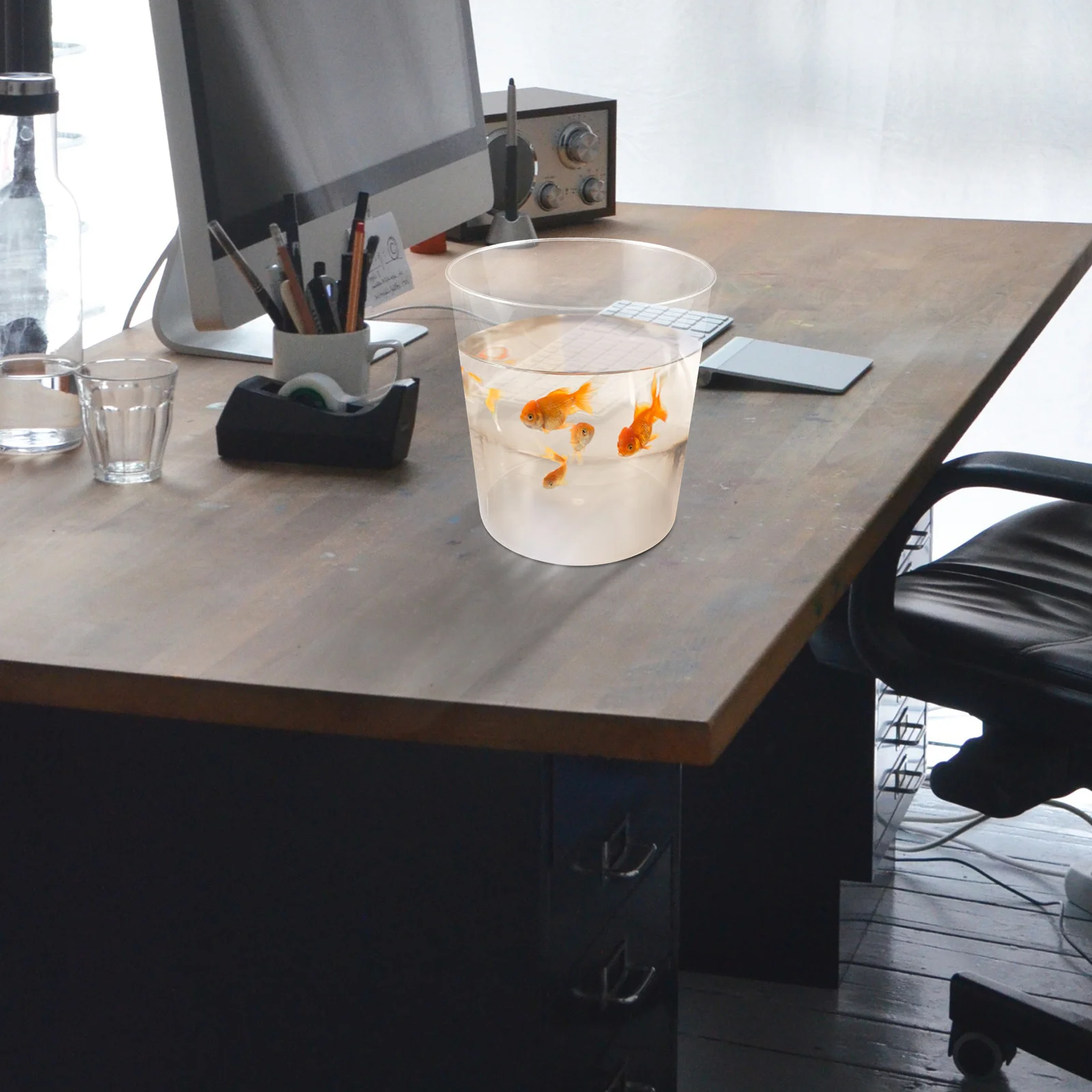 Compact Lightweight Clear Plastic Durable Shatterproof Design for Home Office Small Spaces Desktop Aquarium
Compact Lightweight Clear Plastic Durable Shatterproof Design for Home Office Small Spaces Desktop Aquarium