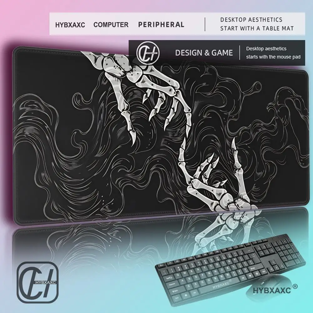 HYBXAXC Gothic Black Skeleton Hands Mousepad Smoky Shadows Desk Decor, Dark Grunge Pad, Horror Aesthetic Decor Weirdcore Mat
HYBXAXC Gothic Black Skeleton Hands Mousepad Smoky Shadows Desk Decor, Dark Grunge Pad, Horror Aesthetic Decor Weirdcore Mat