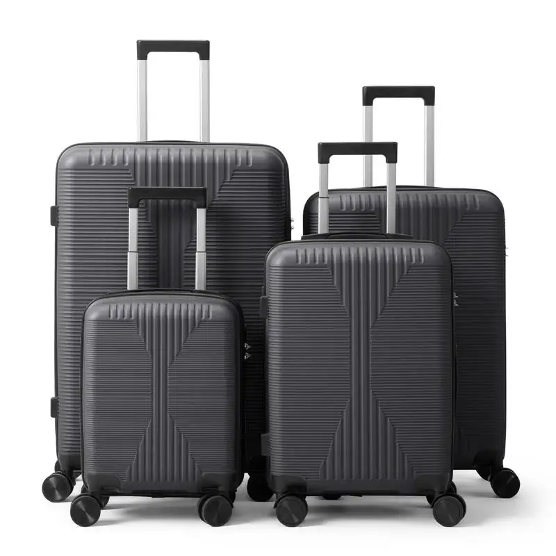 Non-TSA Customs Lock 4-in-1 PP Trolley Case, 16in, 20in, 24in, 28in, PP, Dark Gray
Non-TSA Customs Lock 4-in-1 PP Trolley Case, 16in, 20in, 24in, 28in, PP, Dark Gray
