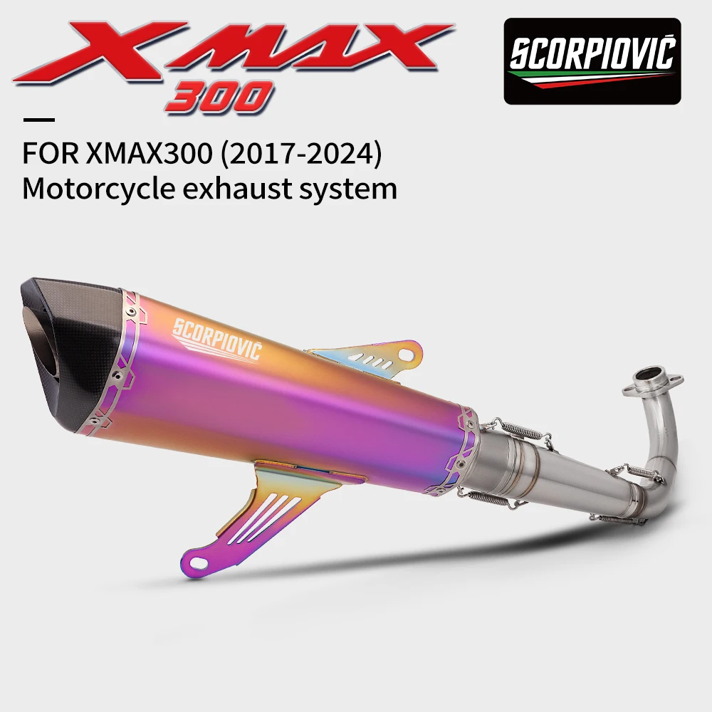 Высококачественная выхлопная система мотоцикла, переднее соединение из нержавеющей стали, выхлопная труба для XMAX 300 XMAX 300 2017-2024
Высококачественная выхлопная система мотоцикла, переднее соединение из нержавеющей стали, выхлопная труба для XMAX 300 XMAX 300 2017-2024