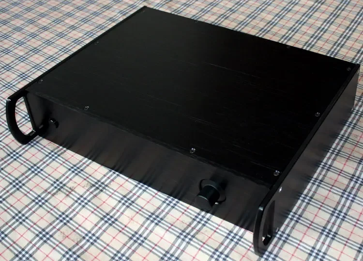 WA32 Aluminum enclosure Preamp chassis Power amplifier case/box 310*425*92MM
WA32 Aluminum enclosure Preamp chassis Power amplifier case/box 310*425*92MM