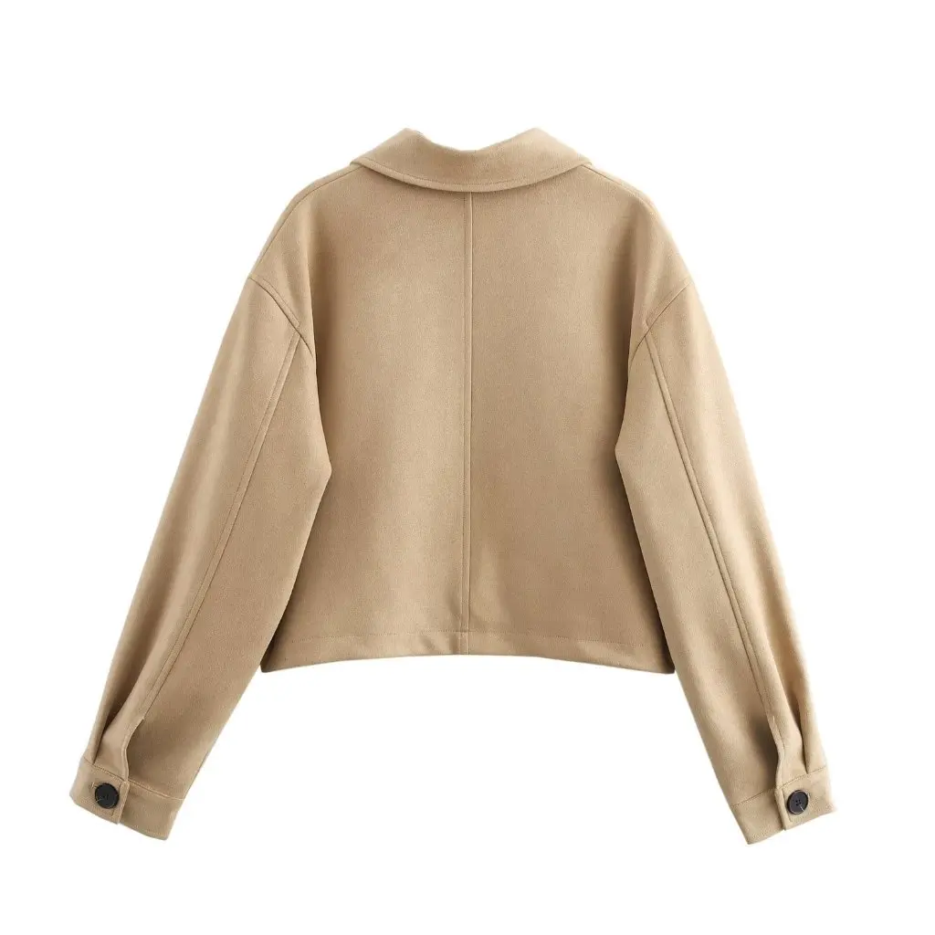Women's Fashion Casual Loose Leather Short Jacket Coat Autumn Winter European American Style Wholesale
Women's Fashion Casual Loose Leather Short Jacket Coat Autumn Winter European American Style Wholesale