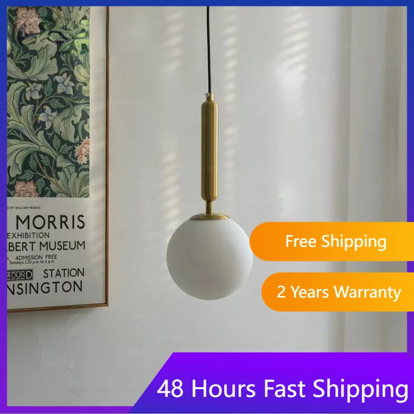 Glass Ball Pendant Lights for Bedroom Bedside Restaurant Shop Hotel Hanging Lamp Decoration Ceiling Chandelier Modern Suspension
Glass Ball Pendant Lights for Bedroom Bedside Restaurant Shop Hotel Hanging Lamp Decoration Ceiling Chandelier Modern Suspension