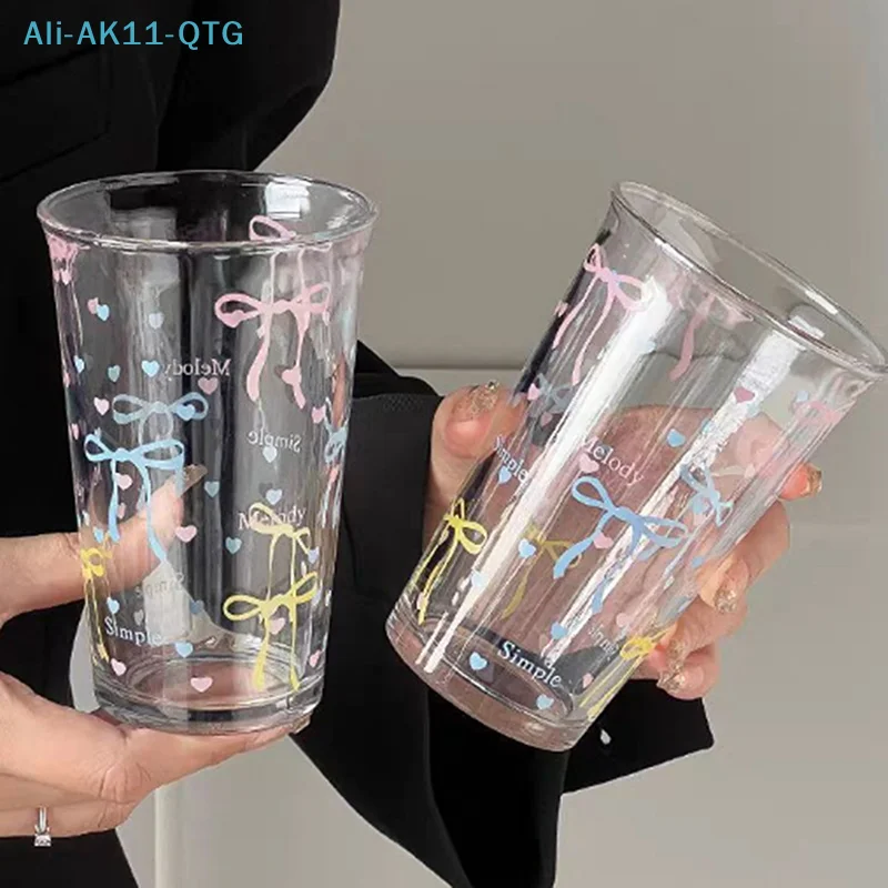 NEW NEW Bow Glass Cute Water Cup Cartoon Bow Glass Cup Striped Cute Doodle Coffee Mug Household Fruit Tea Lemonade Girls Gift
NEW NEW Bow Glass Cute Water Cup Cartoon Bow Glass Cup Striped Cute Doodle Coffee Mug Household Fruit Tea Lemonade Girls Gift