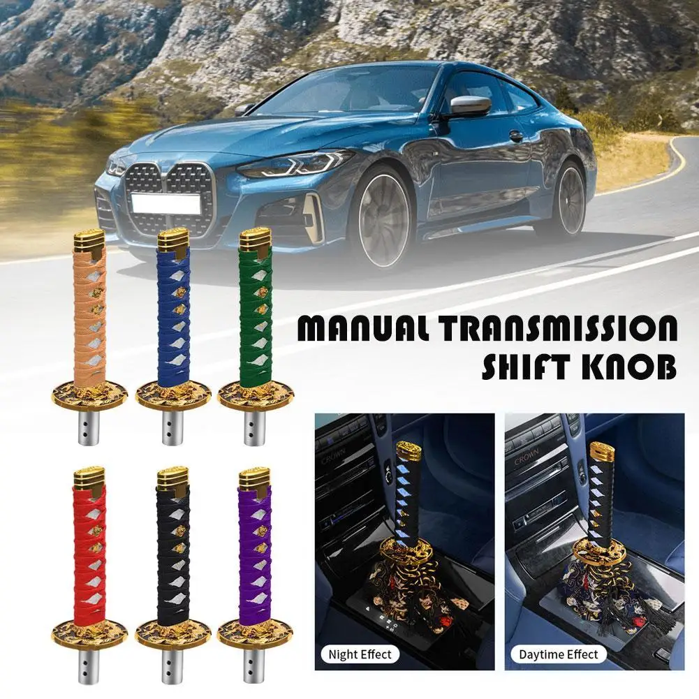 Car Manual Shift Knob Shift Lever Illuminated Samurai Sword Shift Lever Car Gear Lever Car Decoration Tools
Car Manual Shift Knob Shift Lever Illuminated Samurai Sword Shift Lever Car Gear Lever Car Decoration Tools