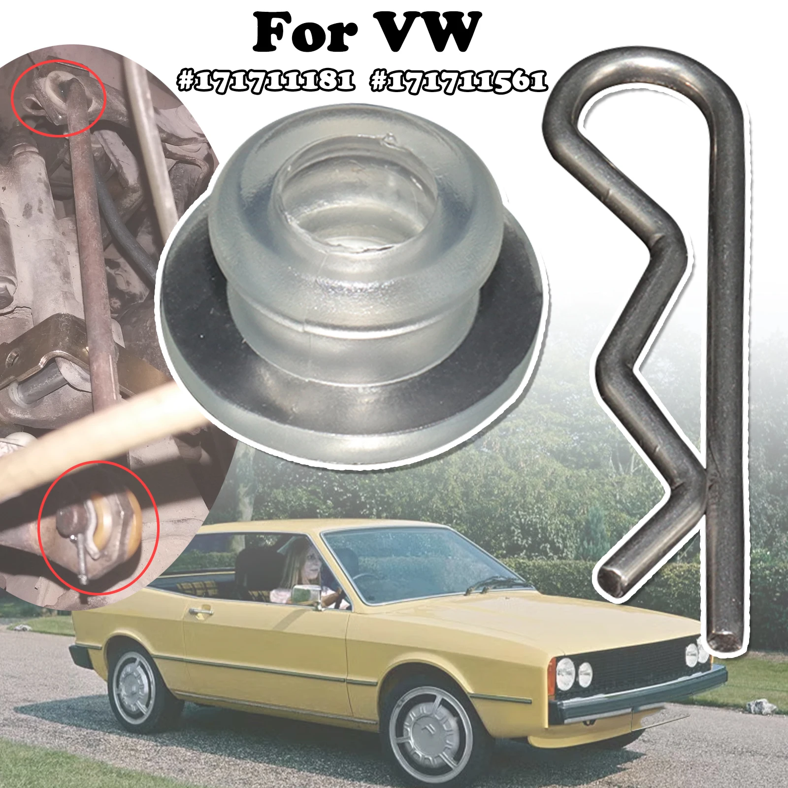 For VW Transporter T4 Scirocco Vento 1H Gear Shift Lever Bushing Linkage bearing bush Securing Spring Kit 1974 1990 1998 2003
For VW Transporter T4 Scirocco Vento 1H Gear Shift Lever Bushing Linkage bearing bush Securing Spring Kit 1974 1990 1998 2003