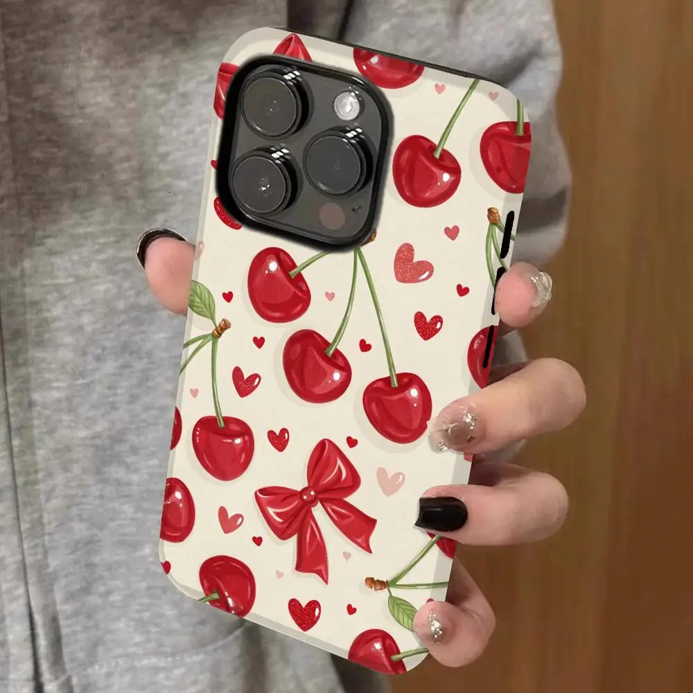 Red cherry wallpaper Phone Case Double-layered 2-in-1 Film Case For IPhone 16 15 Promax 14 13 Pro 12 11 plus Samsung S Covers
Red cherry wallpaper Phone Case Double-layered 2-in-1 Film Case For IPhone 16 15 Promax 14 13 Pro 12 11 plus Samsung S Covers