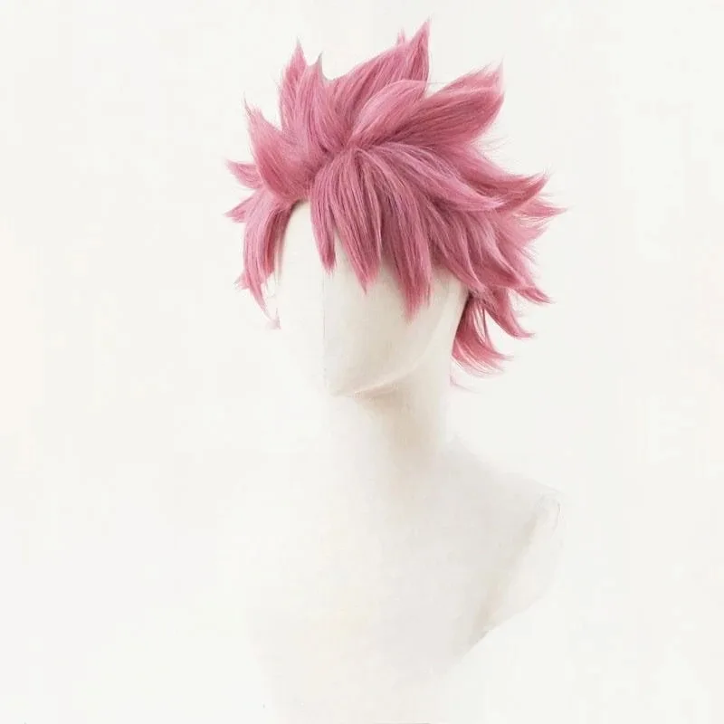 CyFairy Tail Natsu Dragneel Cosplay Wig Synthetic Short Curly Wig Anime Coser Cute Girl Heat Resistant Fiber Wig Halloween Party
CyFairy Tail Natsu Dragneel Cosplay Wig Synthetic Short Curly Wig Anime Coser Cute Girl Heat Resistant Fiber Wig Halloween Party