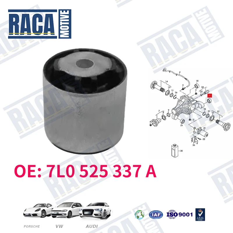 Для VW Touareg 03-10 Audi Q7 07-15 Porsche Cayenne 03-10 Втулка установки дифференциала Резиновый подшипник 7L0525337A 95533233700
Для VW Touareg 03-10 Audi Q7 07-15 Porsche Cayenne 03-10 Втулка установки дифференциала Резиновый подшипник 7L0525337A 95533233700