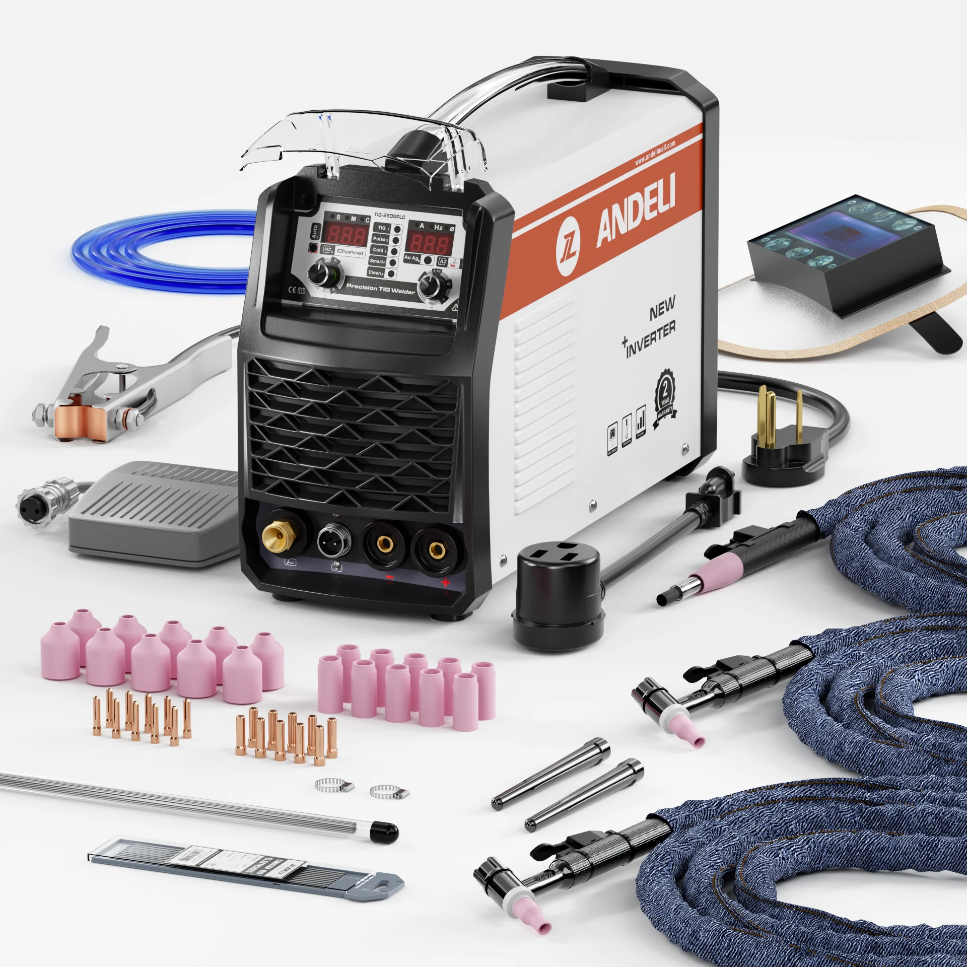 ANDELI TIG-250GPLC TIG горелка/холодная горелка/PULSE/CLEAN горелка/SMART/Au-Ag сварочный производитель ювелирных изделий из золота и серебра
ANDELI TIG-250GPLC TIG горелка/холодная горелка/PULSE/CLEAN горелка/SMART/Au-Ag сварочный производитель ювелирных изделий из золота и серебра