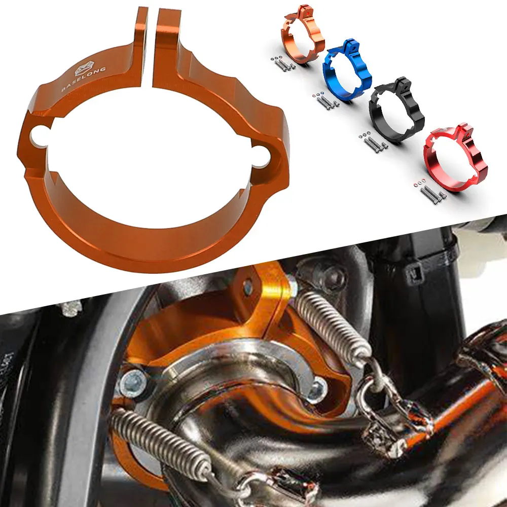 Motorcycle CNC Aluminum Exhaust Tip Muffler Pipe Clamp Flanges Protector Cover For KTM 250XC 250SX 300XC 300SX 2023-2024-2025
Motorcycle CNC Aluminum Exhaust Tip Muffler Pipe Clamp Flanges Protector Cover For KTM 250XC 250SX 300XC 300SX 2023-2024-2025