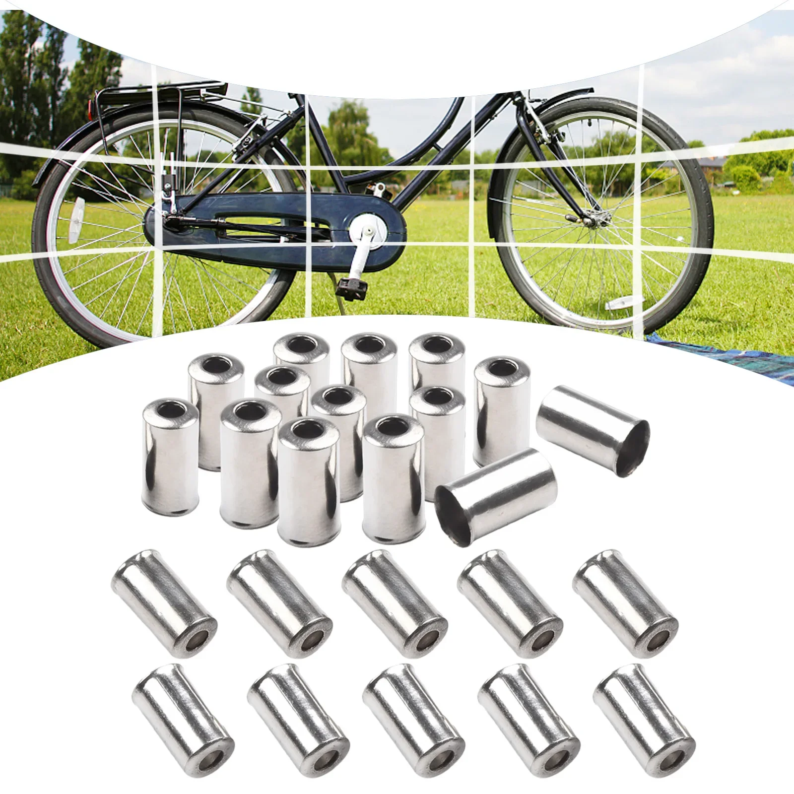 100pcs Bikes Brake Shifter Gear Cable End/ Cap 4mm/5mm For Road Bicycles Cable End Cap Replacement Cycling Accessory
100pcs Bikes Brake Shifter Gear Cable End/ Cap 4mm/5mm For Road Bicycles Cable End Cap Replacement Cycling Accessory