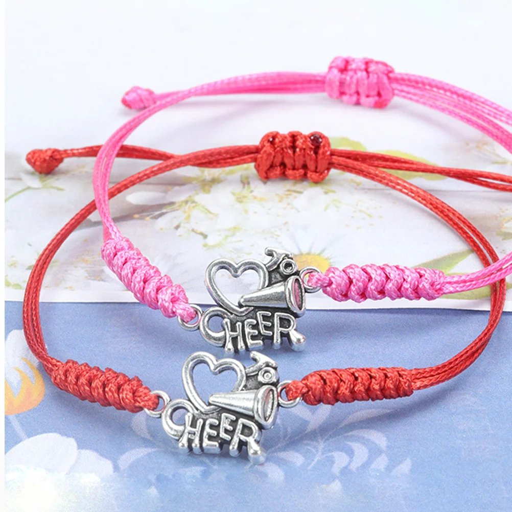 5 Pcs Cheerleading Bracelets for Boys Girls Sports Fans Team Spirit Wristb Line Themed Delicate Zinc Alloy Lightweight
5 Pcs Cheerleading Bracelets for Boys Girls Sports Fans Team Spirit Wristb Line Themed Delicate Zinc Alloy Lightweight