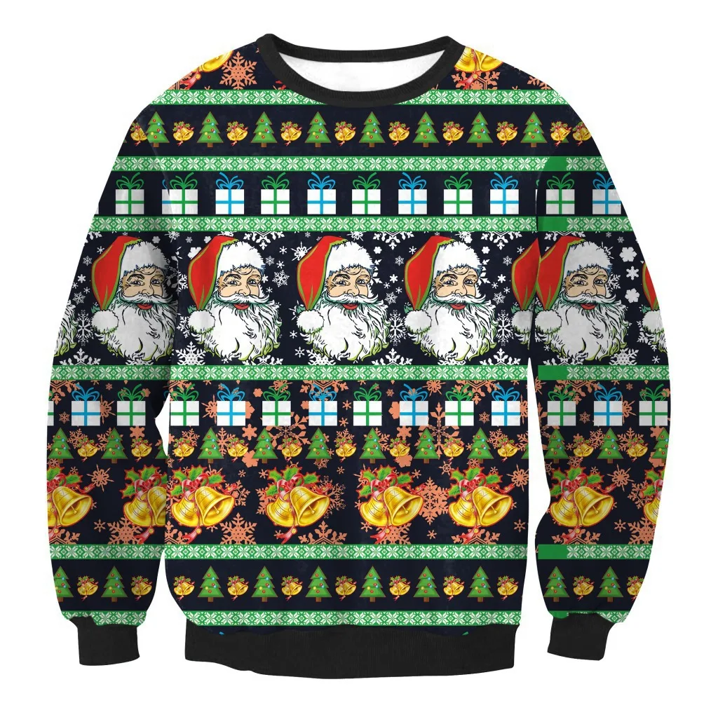 2024 Autumn Santa Claus sweatshirts for men and women new fashion casual pullover tops long sleeve round neck Christmas tops
2024 Autumn Santa Claus sweatshirts for men and women new fashion casual pullover tops long sleeve round neck Christmas tops