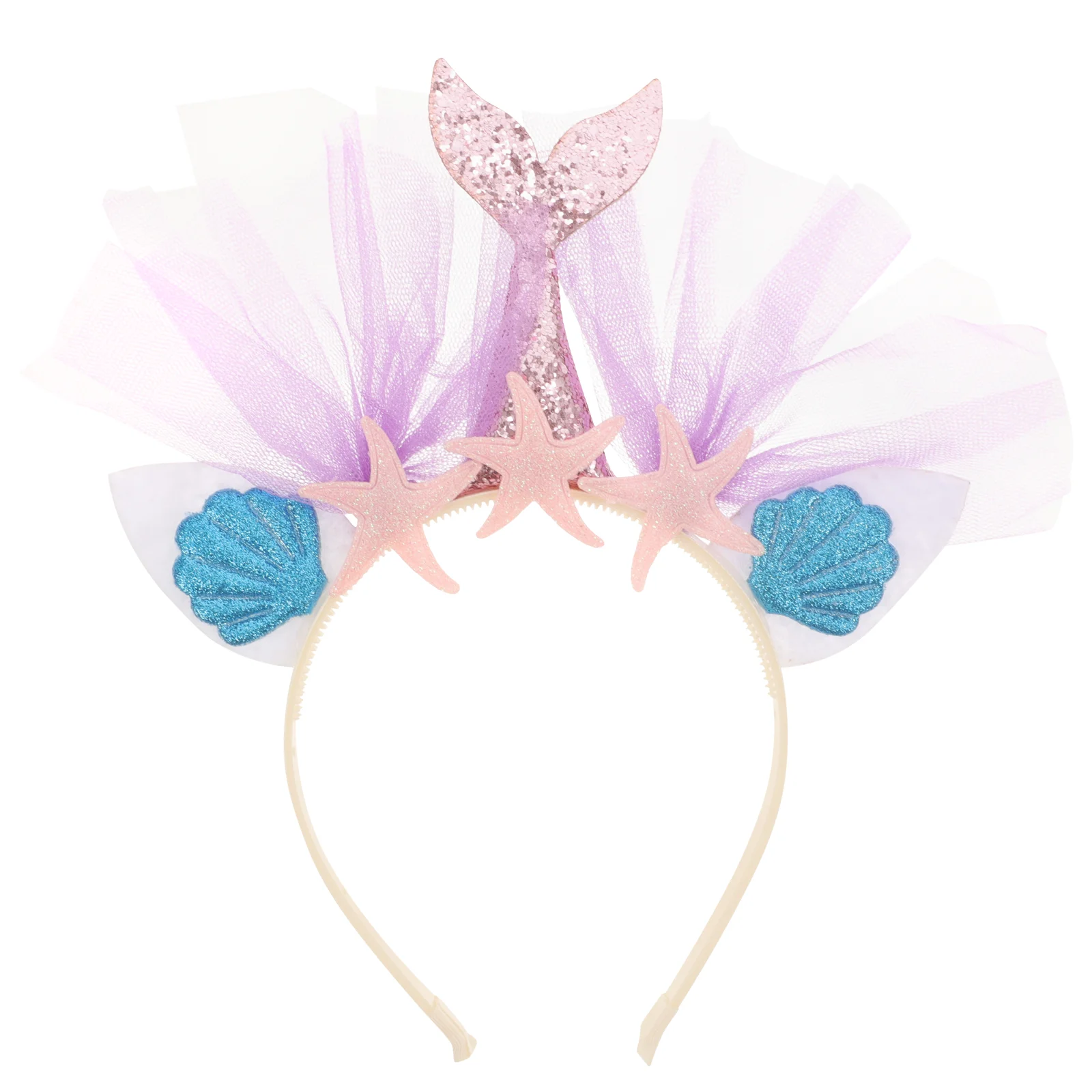 Glitter Mermaid Hair Bands Adorable Mesh Hair Headdress Party Supplies Decorations for Kids Children ( with Sea Star)
Glitter Mermaid Hair Bands Adorable Mesh Hair Headdress Party Supplies Decorations for Kids Children ( with Sea Star)