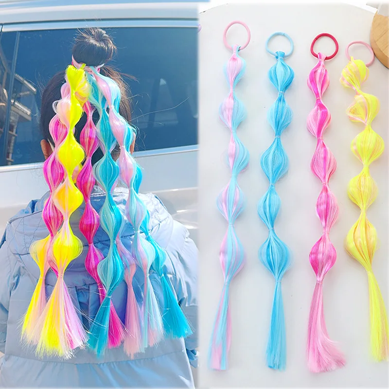 Girls Coloful Lantern Twist Bubble Braids Kids Painted Hair Ties Twist Long Braid Wig Hairbands Ponytail Party Hair Accessories
Girls Coloful Lantern Twist Bubble Braids Kids Painted Hair Ties Twist Long Braid Wig Hairbands Ponytail Party Hair Accessories