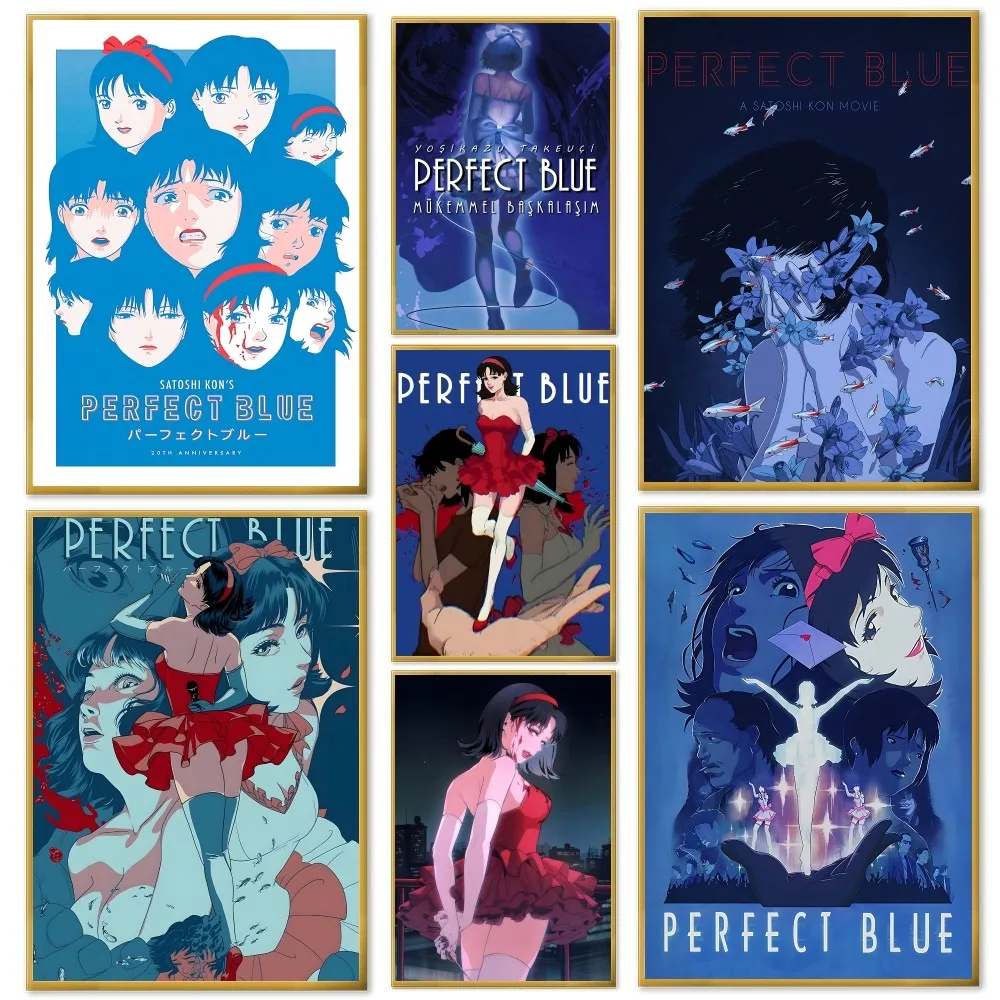 Classic Japanese Anime Perfect Blue Poster Home Living Room Bedroom Bar Cafe Art Decor
Classic Japanese Anime Perfect Blue Poster Home Living Room Bedroom Bar Cafe Art Decor