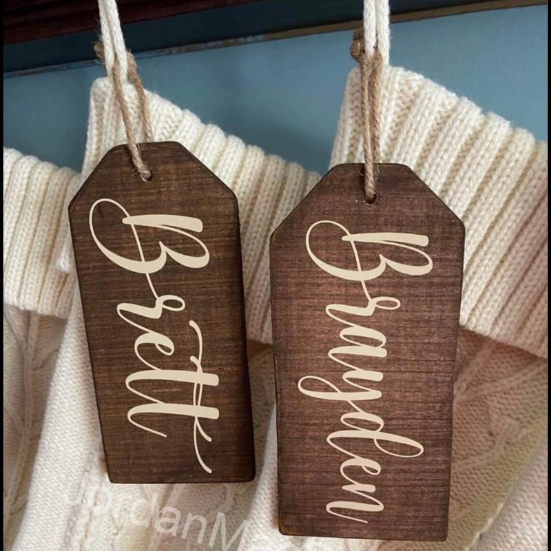 3pcs Personalized Wooden Christmas Stocking Tags High Quality Christmas Stocking Labels Ideal for Christmas Gift Tags decoration
3pcs Personalized Wooden Christmas Stocking Tags High Quality Christmas Stocking Labels Ideal for Christmas Gift Tags decoration