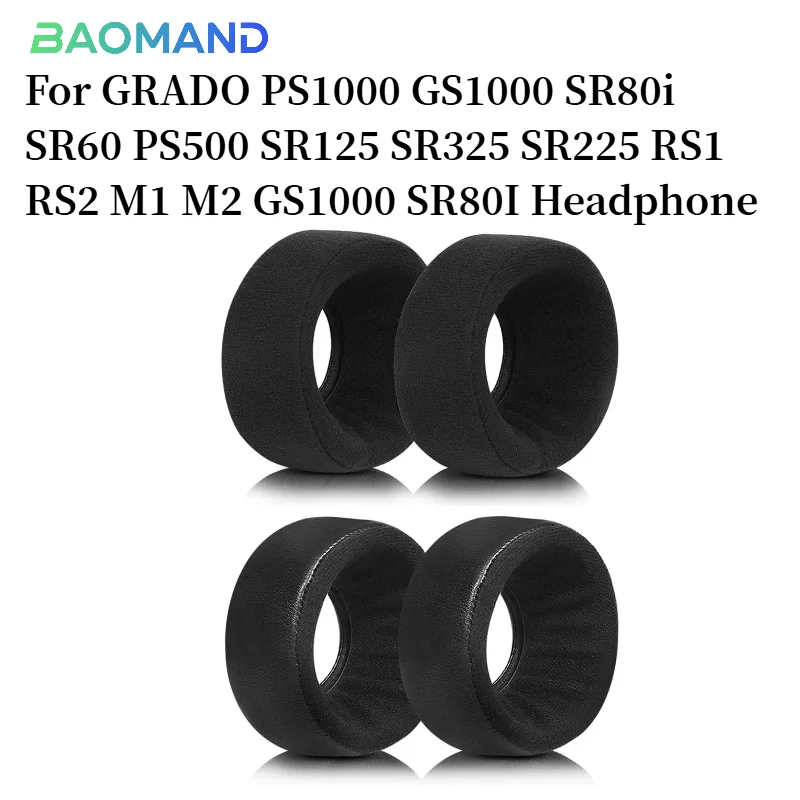 For GRADO PS1000 GS1000 SR80i SR60 PS500 SR125 SR325 SR225 RS1 RS2 M1 M2 GS1000 SR80I Headphone Leather High Quality Foam Pads
For GRADO PS1000 GS1000 SR80i SR60 PS500 SR125 SR325 SR225 RS1 RS2 M1 M2 GS1000 SR80I Headphone Leather High Quality Foam Pads