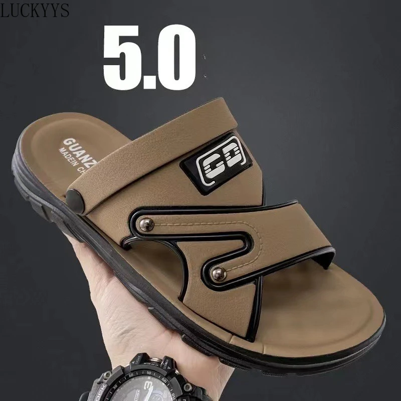 Men's Sandals Anti slip Versatile Beach Shoes New Summer Slippers Anti odor Dual purpose Men's Fashion Waterproof Cool Slippers
Men's Sandals Anti slip Versatile Beach Shoes New Summer Slippers Anti odor Dual purpose Men's Fashion Waterproof Cool Slippers