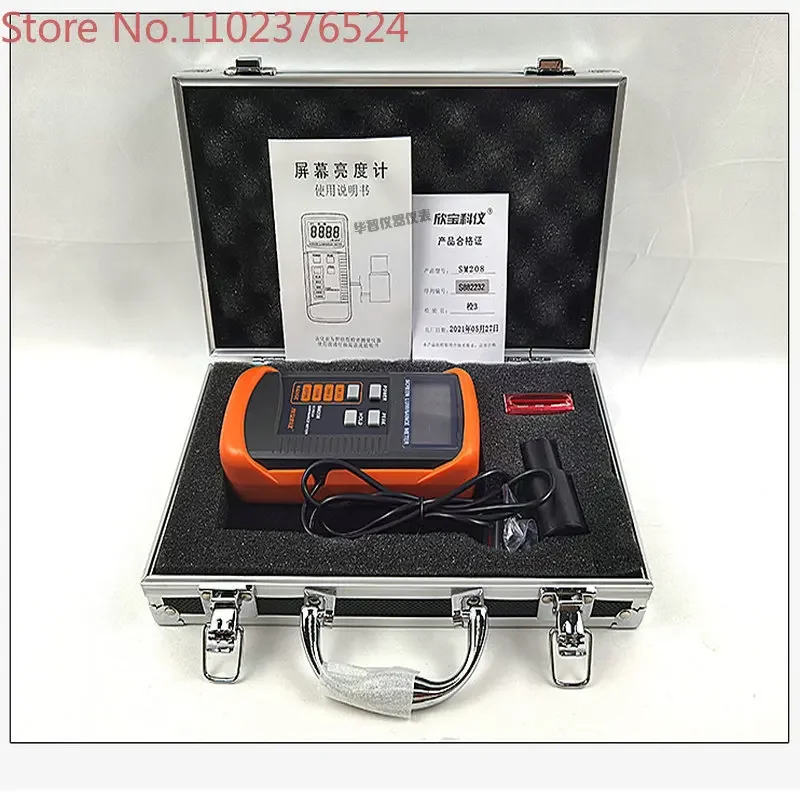 Fluorescent screen illuminometer SM208 transmission screen TV screen illuminometer tester
Fluorescent screen illuminometer SM208 transmission screen TV screen illuminometer tester