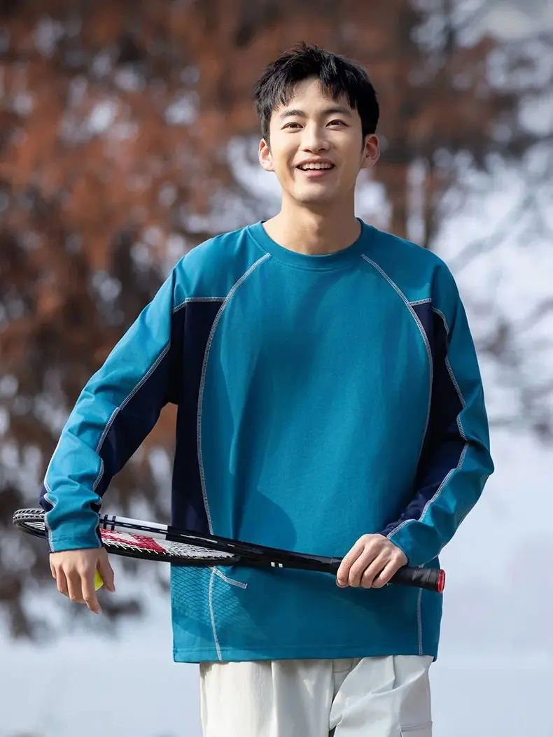 Quick-dry Long-sleeved T-shirt Spring/Autumn Unisex Sports Couples' Casual Cool-Feel Athletic Top Soft and Breathable
Quick-dry Long-sleeved T-shirt Spring/Autumn Unisex Sports Couples' Casual Cool-Feel Athletic Top Soft and Breathable