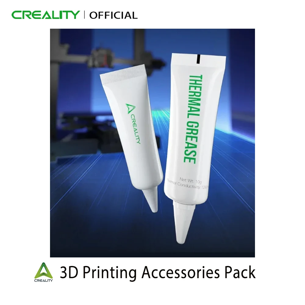 Набор аксессуаров для 3D-печати Creality: термопаста, клей-карандаш, смазка в одном комплекте для деталей 3D-принтеров PLA и PETG
Набор аксессуаров для 3D-печати Creality: термопаста, клей-карандаш, смазка в одном комплекте для деталей 3D-принтеров PLA и PETG