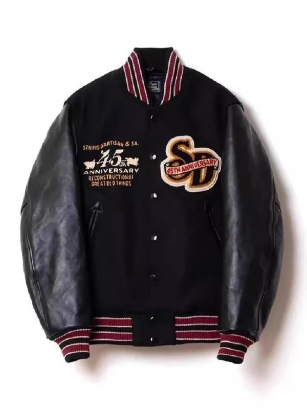 Casual Oversized Baseball Jaet for Men And Women Color Blo Design College Sle Loose Fit ort Outerwear Coat
Casual Oversized Baseball Jaet for Men And Women Color Blo Design College Sle Loose Fit ort Outerwear Coat