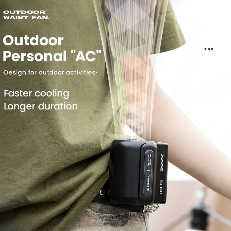 Portable Fan 4500mAh Powerful Rechargeable Mini Waist With 3 Speeds Strong Wearable Clip Belt Fan for Outdoor Traveling Fishing
Portable Fan 4500mAh Powerful Rechargeable Mini Waist With 3 Speeds Strong Wearable Clip Belt Fan for Outdoor Traveling Fishing