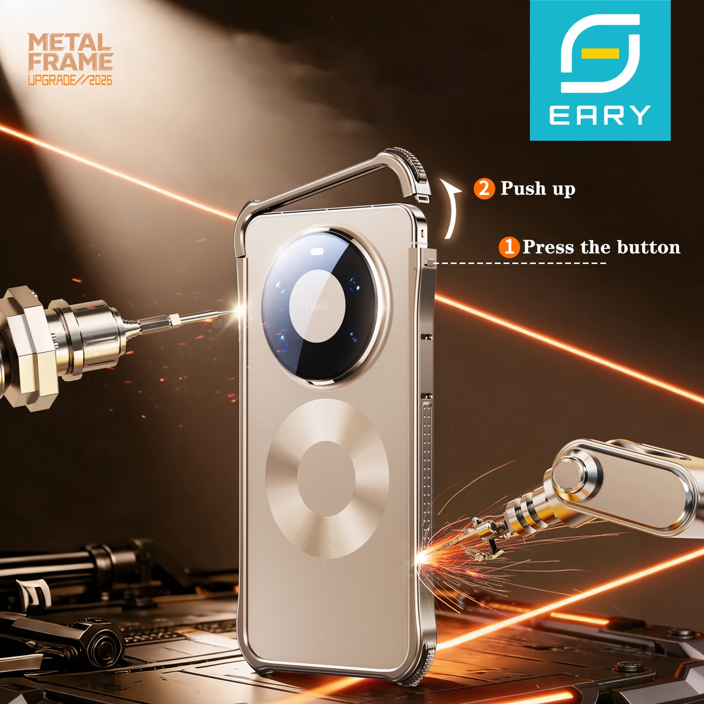 Металлический чехол Eary для Huawei Mate 80 Pro Max 80 с защитой камеры, оригинальный противоударный защитный чехол для телефона
Металлический чехол Eary для Huawei Mate 80 Pro Max 80 с защитой камеры, оригинальный противоударный защитный чехол для телефона