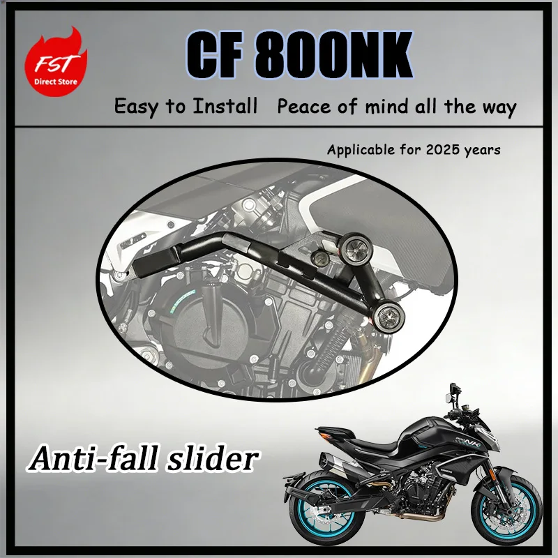 FOR 2025 CF 800NK Full Body Racing Crash Bar Elastic Anti-Fall Slider Impact Buffering Bumper Non-Destructive Install Enhanced
FOR 2025 CF 800NK Full Body Racing Crash Bar Elastic Anti-Fall Slider Impact Buffering Bumper Non-Destructive Install Enhanced