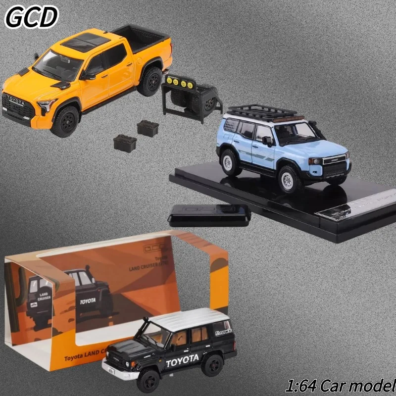 GCD 1:64 Toyota Metal Cast Automobile Model, Boys' Holiday Gift, Adult Collection Decorative Piece.
GCD 1:64 Toyota Metal Cast Automobile Model, Boys' Holiday Gift, Adult Collection Decorative Piece.