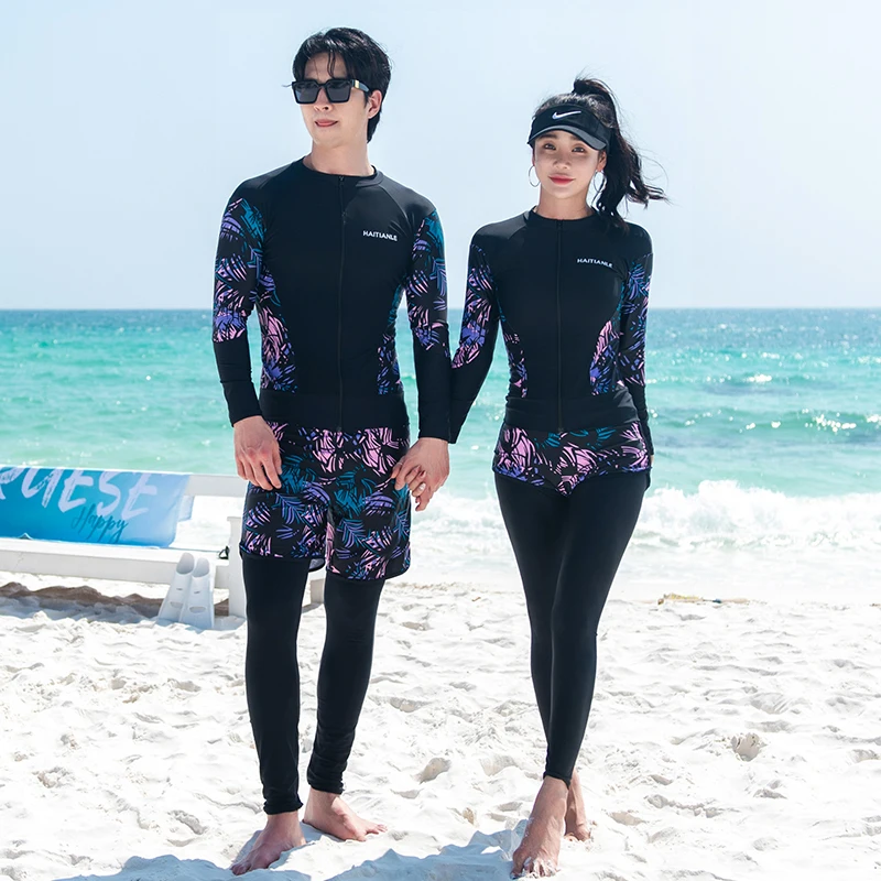 Couple diving suit women's split long sleeved sunscreen jellyfish snorkeling surfing men's slimming swimsuit
Couple diving suit women's split long sleeved sunscreen jellyfish snorkeling surfing men's slimming swimsuit