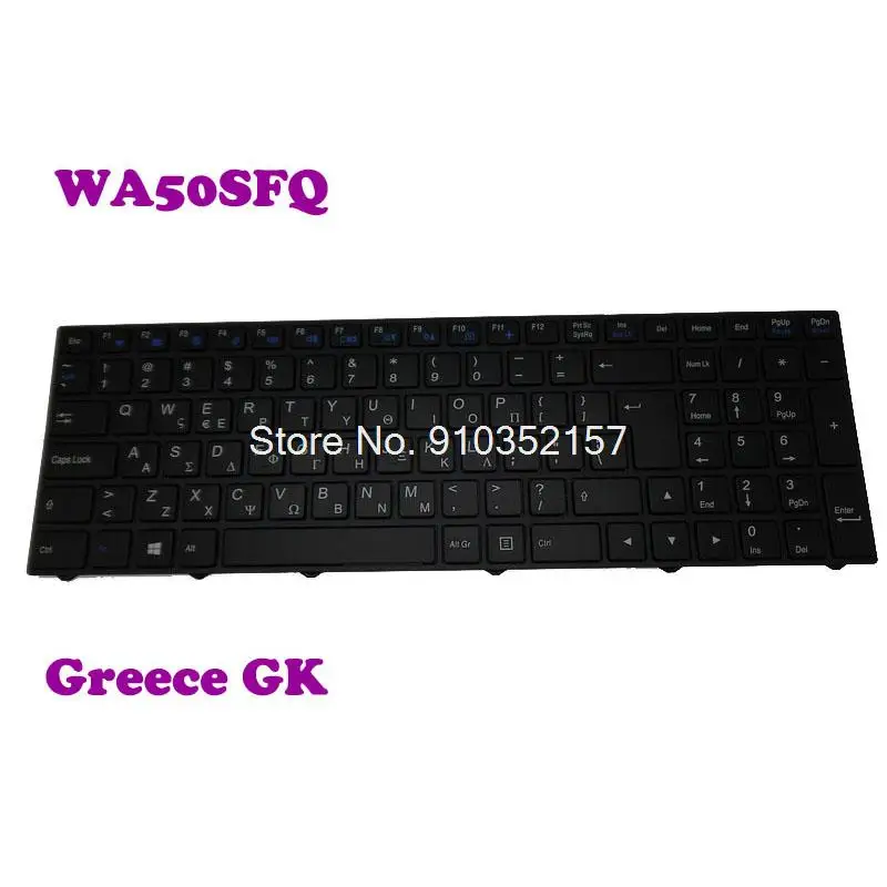 LA GK Keyboard For CLEVO WA50SFQ MP-13M16GR-430 6-80-WA500-220-1 MP-13M16GR-4307 6-80-W95A0-220-1 Greece MP-13M16LA-430 Latin
LA GK Keyboard For CLEVO WA50SFQ MP-13M16GR-430 6-80-WA500-220-1 MP-13M16GR-4307 6-80-W95A0-220-1 Greece MP-13M16LA-430 Latin