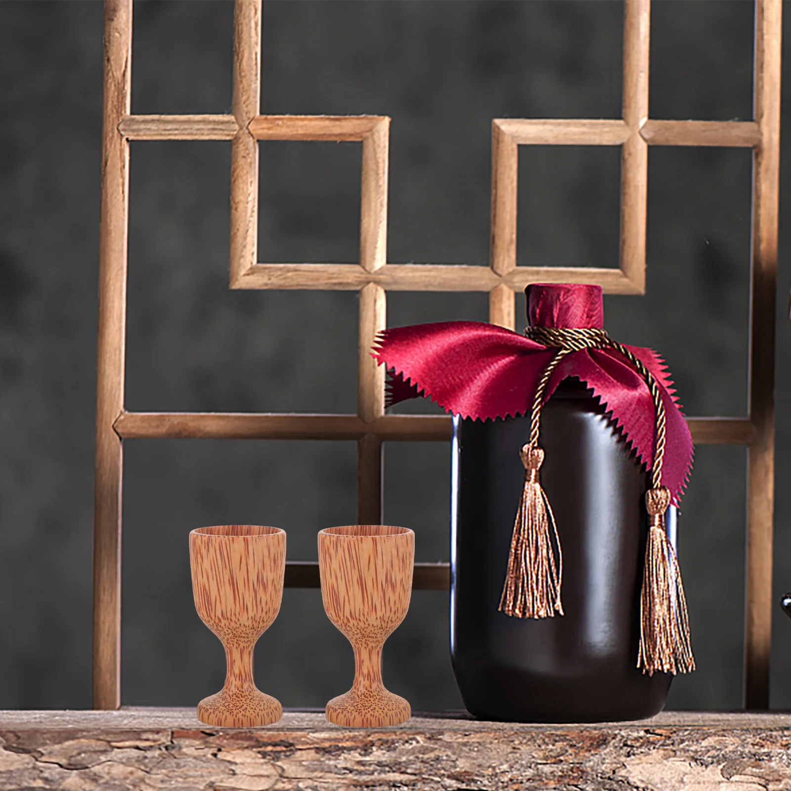 2Pcs Wooden Wine Goblet Food Grade Cocktail Cup Stylish Small Wood Liquor Cup Party Bar Drinking Goblet Party Wine Goblets
2Pcs Wooden Wine Goblet Food Grade Cocktail Cup Stylish Small Wood Liquor Cup Party Bar Drinking Goblet Party Wine Goblets