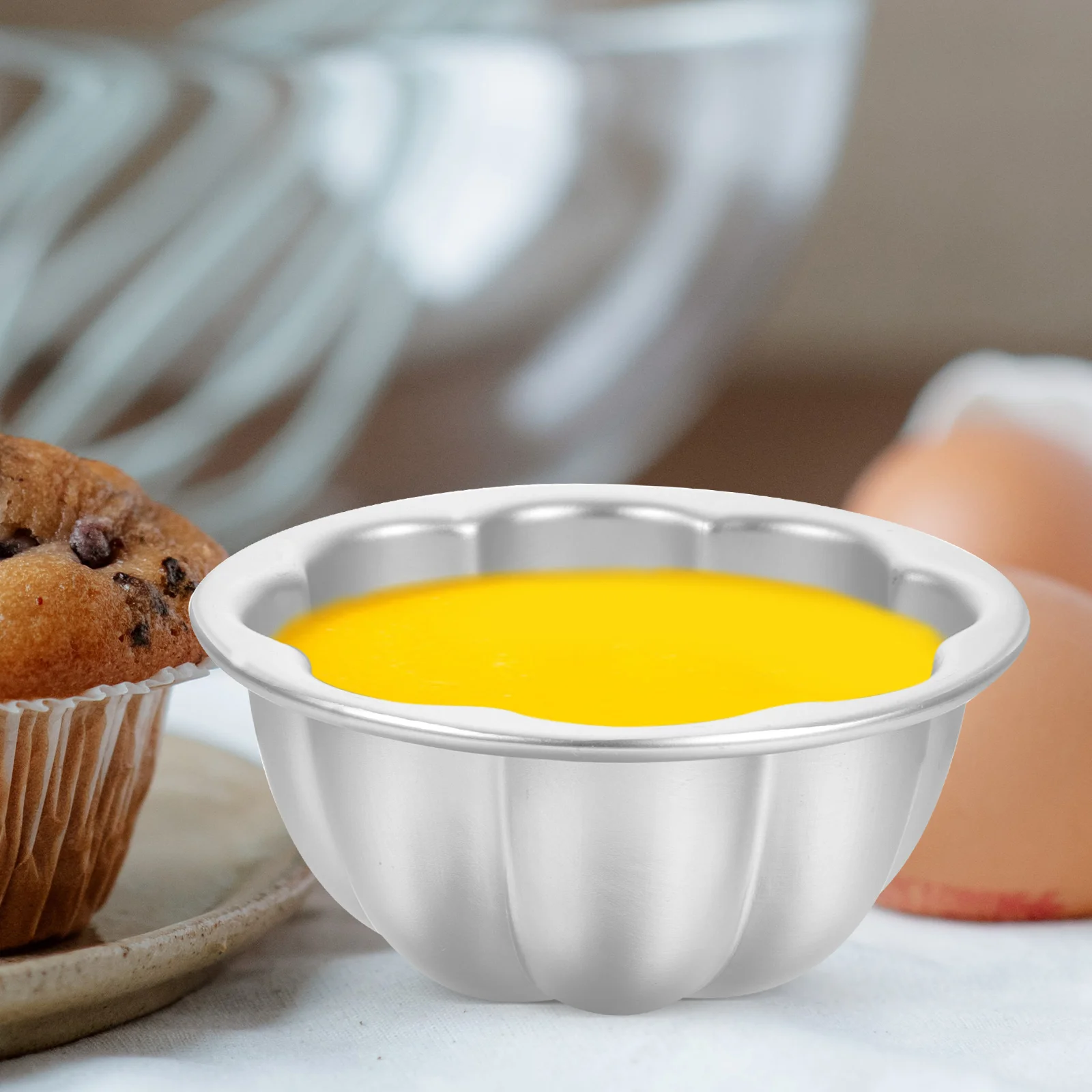 6pcs Non-Stick Pudding Cups Multi-Function Baking For Muffin Cupcakes Cake Jelly Tart Dessert Home Kitchen Restaurant Bakery Use
6pcs Non-Stick Pudding Cups Multi-Function Baking For Muffin Cupcakes Cake Jelly Tart Dessert Home Kitchen Restaurant Bakery Use