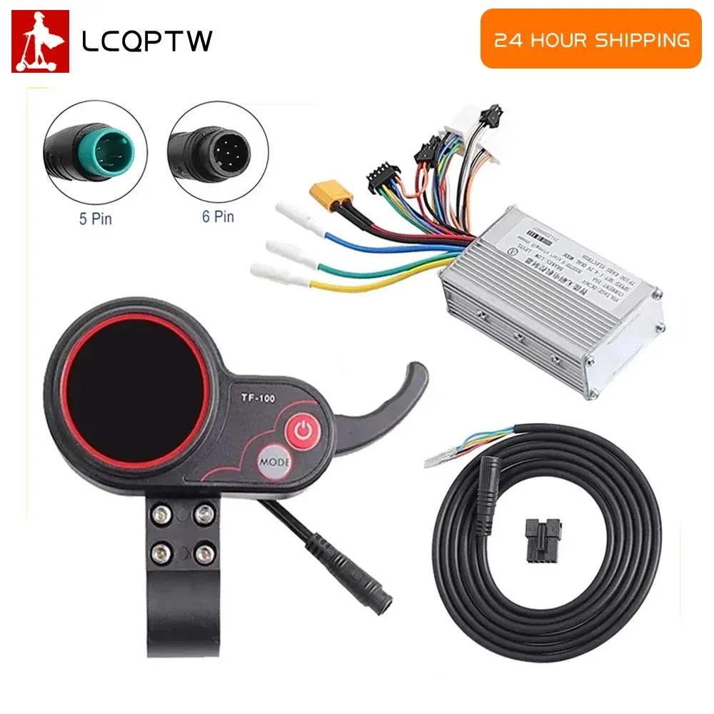 Dashboard Controller Display TF100 5pin 6pin for Kugoo M4 Electric Scooter 36V 16A Brushless Intelligent Motor Controller Parts
Dashboard Controller Display TF100 5pin 6pin for Kugoo M4 Electric Scooter 36V 16A Brushless Intelligent Motor Controller Parts