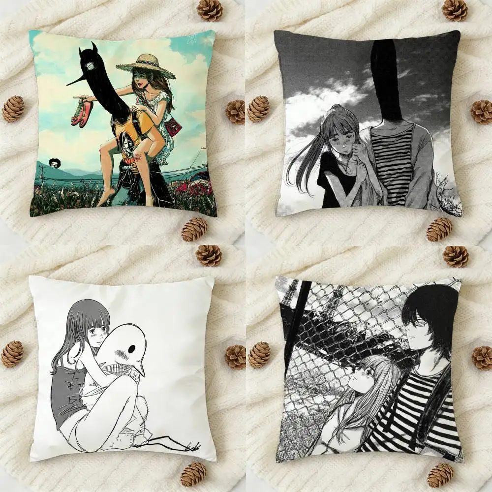 Comics Goodnight Punpun Double-sided Printed Square Decorative Cushion Cover for Sofa Living Room Home Decor
Comics Goodnight Punpun Double-sided Printed Square Decorative Cushion Cover for Sofa Living Room Home Decor