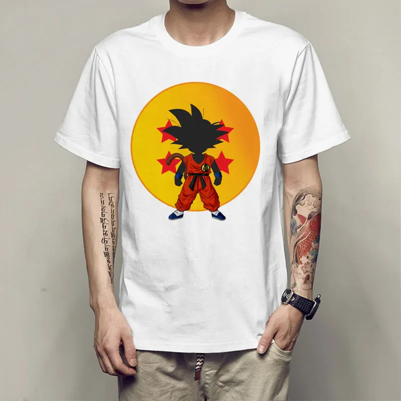 Dragon Ball Goku Anime Cartoon Men's Short-sleeved T-shirt European and American Fashion Pullover Round Neck T-shirt
Dragon Ball Goku Anime Cartoon Men's Short-sleeved T-shirt European and American Fashion Pullover Round Neck T-shirt