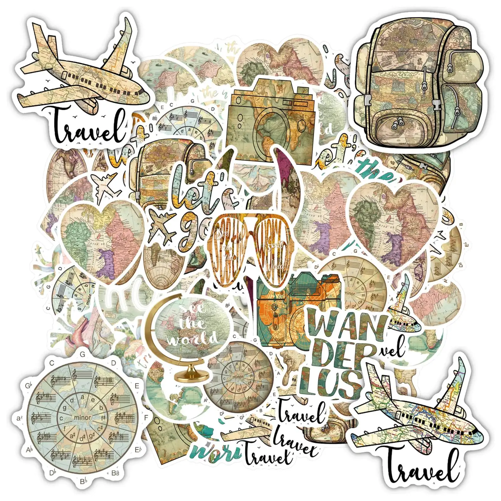 35pcs Vintage Adventure Stickers Adventure Wanderlust Wanderlust Stickers Stickers For Guitar Laptop Helmet Skateboard
35pcs Vintage Adventure Stickers Adventure Wanderlust Wanderlust Stickers Stickers For Guitar Laptop Helmet Skateboard