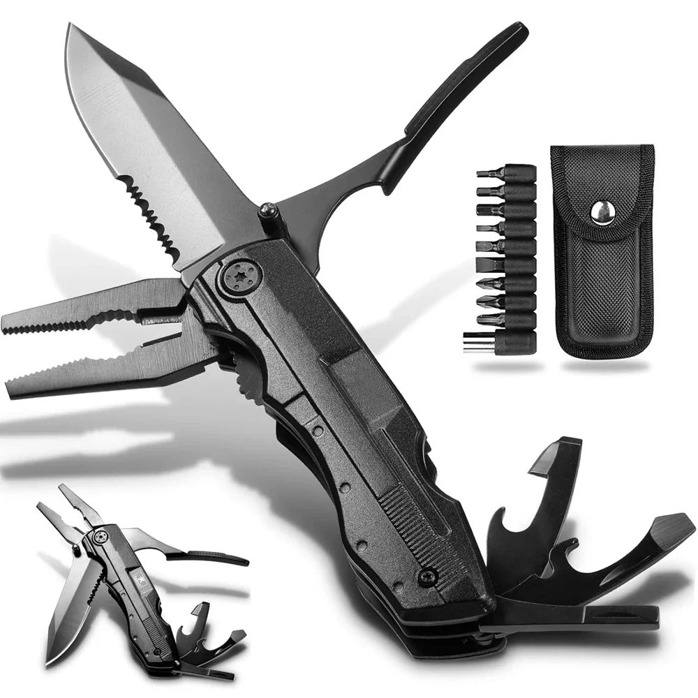 Multifunctional Pliers Outdoor Portable Outdoor Survival Folding Plier Screwdriver Hand Tool Car Emergency Tool Hobby Clamps
Multifunctional Pliers Outdoor Portable Outdoor Survival Folding Plier Screwdriver Hand Tool Car Emergency Tool Hobby Clamps