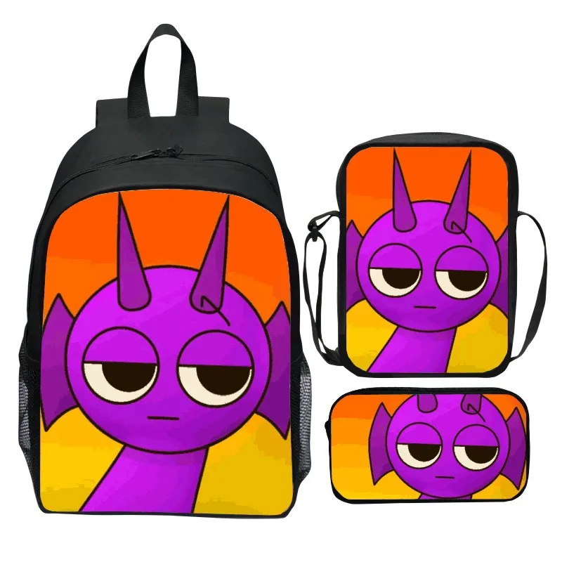 Kid School Backpack and Pencil Case,Shoulder Bag 3Pcs Set Student Multifunction Bookbag,Sprunki Travel Knapsack for Boy,Girl
Kid School Backpack and Pencil Case,Shoulder Bag 3Pcs Set Student Multifunction Bookbag,Sprunki Travel Knapsack for Boy,Girl
