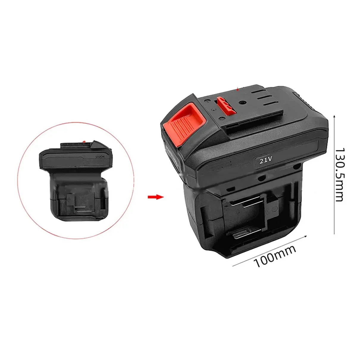 HOT 2 in 1 Battery Adapter Converter 1 to 2 Battery Converter for Dayi to Makita Battery Converter Power Tool
HOT 2 in 1 Battery Adapter Converter 1 to 2 Battery Converter for Dayi to Makita Battery Converter Power Tool