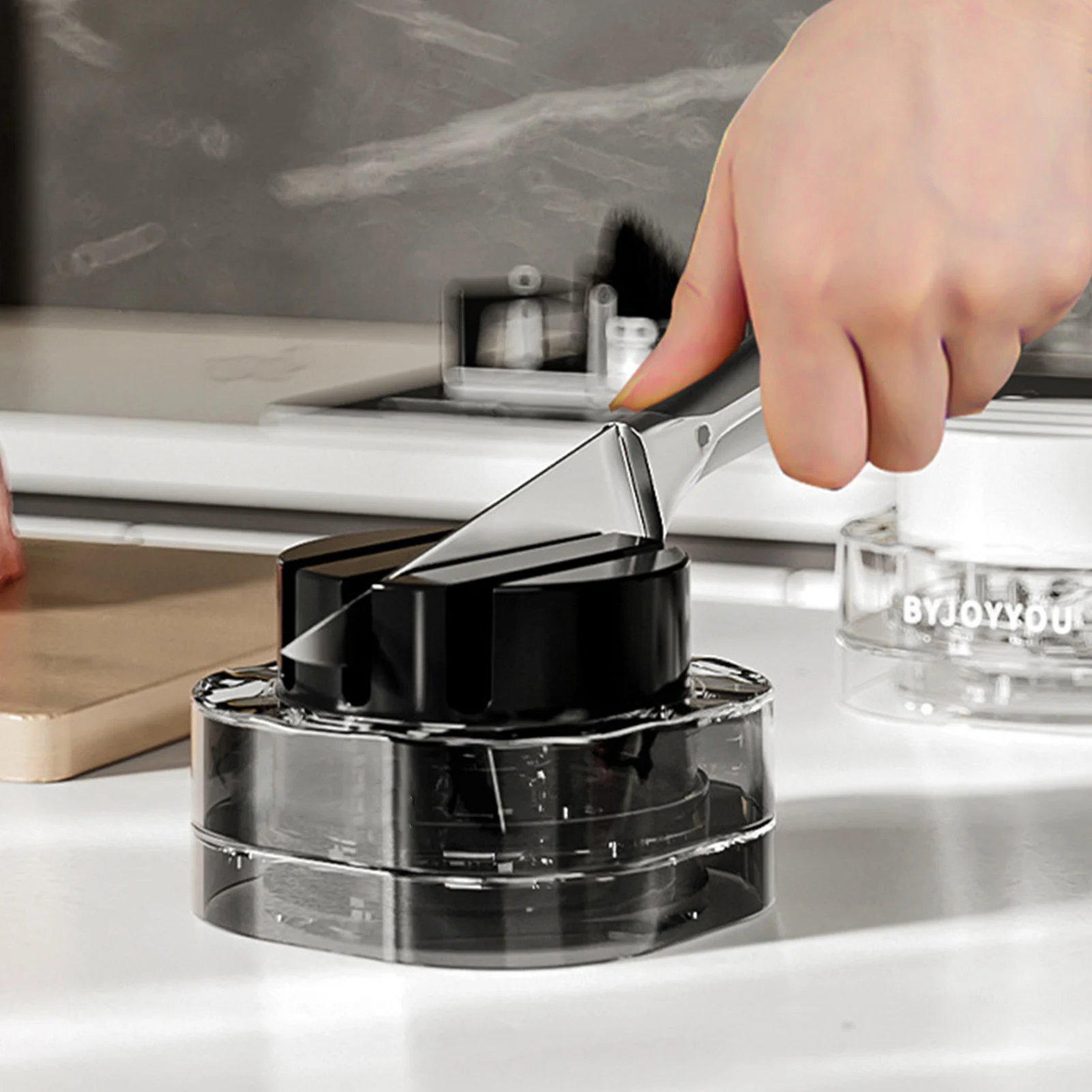 Kitchen Sharpening Stone Household Tungsten Steel Sharpener For Knife Scissors Fruit Knife Portable Outdoor BBQ Picnic Sharpener
Kitchen Sharpening Stone Household Tungsten Steel Sharpener For Knife Scissors Fruit Knife Portable Outdoor BBQ Picnic Sharpener