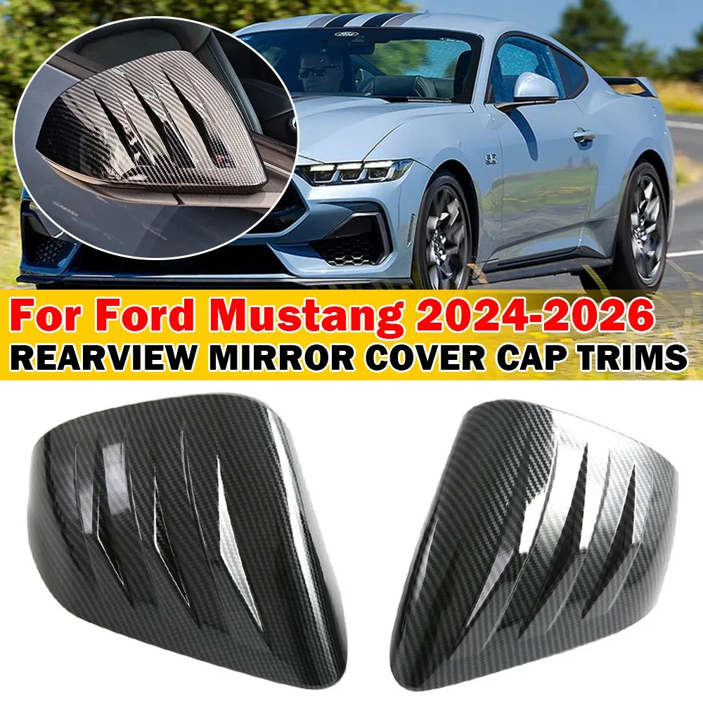 For Ford Mustang 2024-2026 Rearview Door Wing Mirror Cover Rear View Cap Shell Housing Sticker Exterior Car Accessories Auto ABS
For Ford Mustang 2024-2026 Rearview Door Wing Mirror Cover Rear View Cap Shell Housing Sticker Exterior Car Accessories Auto ABS