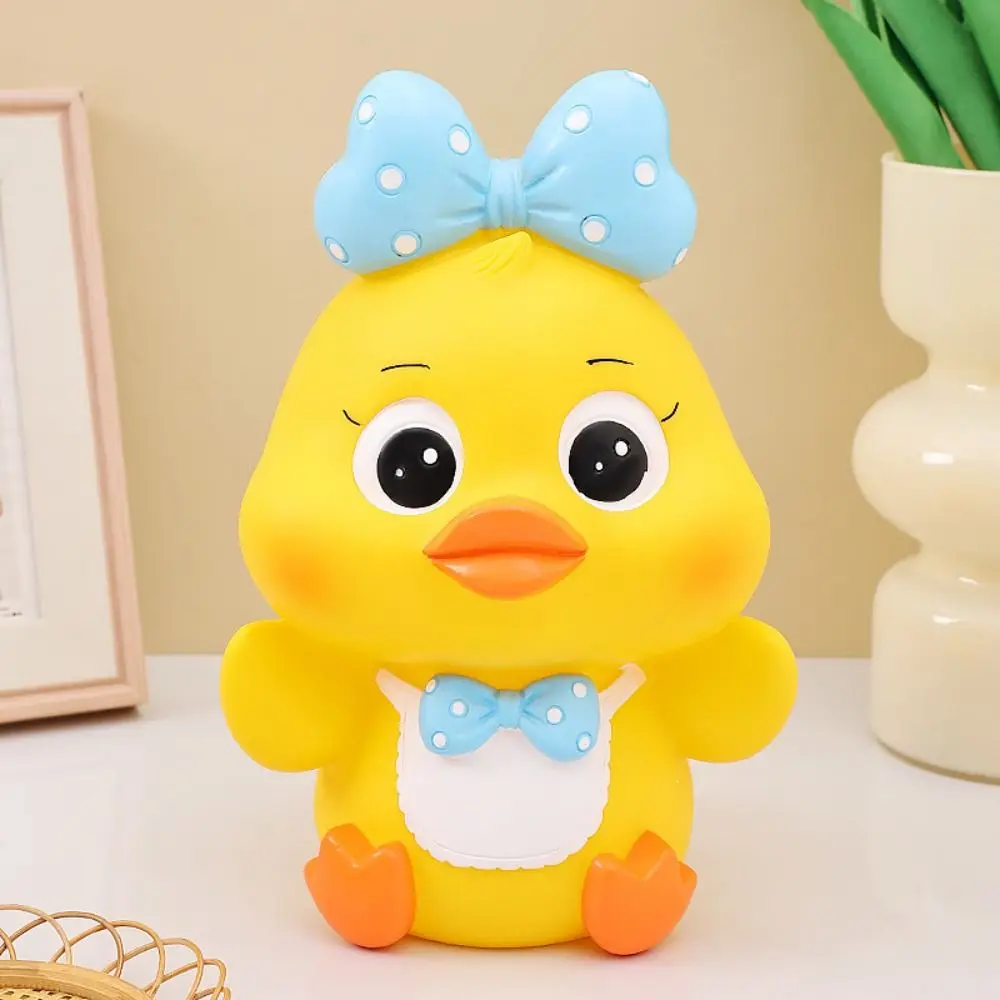 Anti Drop Little Yellow Duck Piggy Bank Savings Tank Decorative Cartoon Duck Money Boxes Model Collectible Duck Model Piggy Bank
Anti Drop Little Yellow Duck Piggy Bank Savings Tank Decorative Cartoon Duck Money Boxes Model Collectible Duck Model Piggy Bank