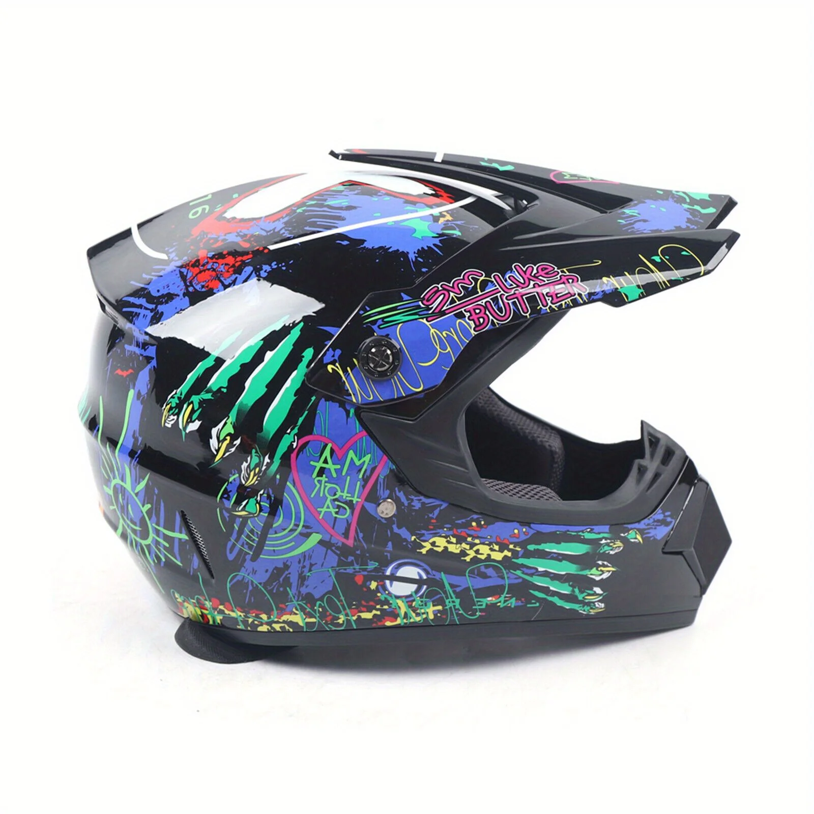 Large (57-58cm) ABS Motorcycle Helmet with Goggle & Gloves – Impact Resistant, Injection Molded, for Off-Road, Motocross, ATV
Large (57-58cm) ABS Motorcycle Helmet with Goggle & Gloves – Impact Resistant, Injection Molded, for Off-Road, Motocross, ATV